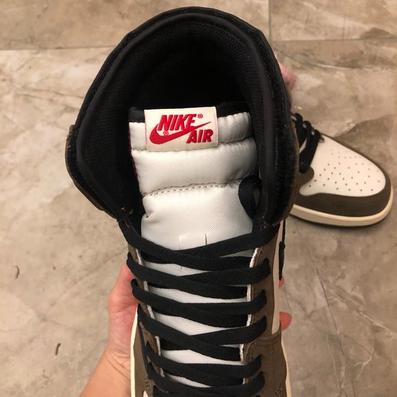 Nike Air Jordan1 High OG TS SP CD4487 100 US7 - Picture 7 of 10